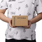 Edenseelake 40 Pack 6x4x4 inches Shipping Boxes Small Cardboard Boxes for Packing, Moving, Mailing, Brown