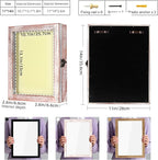 TJ.MOREE Flowers Shadow Box Display Case 11 x 14 Large Shadow Box Frame with Glass Window Door Deep Depth Picture Frame Wedding Bouquet Memorabilia Medals Photos Memory Box for Keepsakes - White Pink