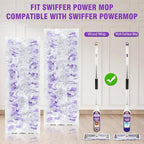 48 Pack Disposable Power Mop Refills Pads for Swiffer Power Mop,Spray Wet Pads Refill for Swiffer ,Disposable Mopping Pad Refills for Multi-Surface &Wood Floor Cleaning