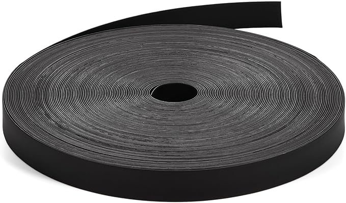 Chanzon 3/8 inch (10mm) Black Heat Shrink Tubing - 80Ft Roll 2:1 Ratio Polyolefin Sleeving Wrap 1pcs