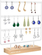 Earring Organizer Stand, Earring Display Stand, Earring Holder for Hanging Earrings