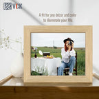 VCK 8x10 Oak Wood Frame for Picture, Natural Solid Wood Photo Frames 5 Pack, Wall Gallery Frame