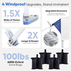 Sekey 10x10 Pop Up Canopy with Pockets Sidewall, One Push Setup Instant Outdoor Gazebo, Instant Easy Up Canopy with UPF50+ Top, 4 Weight Bags for Events, Beach, Patio, Camping