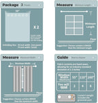 BGment Blackout Curtains - Grommet Thermal Insulated Room Darkening Bedroom and Living Room Curtains, Set of 2 Panels (38 x 45 Inch, Peacock Blue)