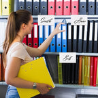 12 Pcs Acrylic Library Moveable Shelf Label Holders Bulk Talker 4" x 2" Clear Shelf Display Markers Retail Label Tags for Office Home Classroom Office Book Shelve