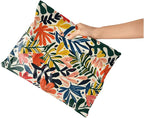 Poly Mailers 10x13 – 100 Pack – Printed Recyclable Shipping Envelopes for Small Business Packaging, Self Sealing Mailing Bags – Tropical Leaves Floral Design