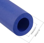 uxcell Foam Tubing for Handle Grip Support, 18mm ID 30mm OD 1m Length Blue