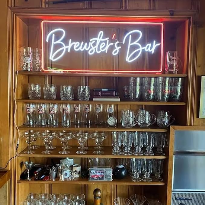 2026 Xmas Gift Custom Neon Sign, Personalized LED Light up Name Logo Neon Signs Customizable for Kids Boys Girls Room Bedroom Wall Decor, Wedding Birthday Party, Bar Shop Office (14-60 inch Large)