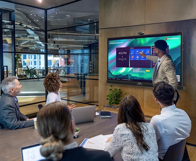 Promethean ActivPanel 10 65" High Specification Digital Whiteboard for Office or Classroom, 4K UHD, OS Flexible Device, Panel, 3 Year Onsite Support