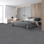 ALTRUISTIC Heavy Duty Commercial Carpet Tiles 24" x 24", 18 Pcs/72 sq ft (FlexLok tabs Included),Non-Slip Soft Square Carpet Floor Tile for Office Bedroom Living Room Kitchen Garage Gym (Blue)