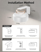 EZVALO Picture Lights for Wall, Rechargeable Battery Magnetic Poster Lights with 3 Color Temps & 12 RGB, Remote Dimmable Timer Light, Wall Decor Light for Art Display (6 Pack with Charging Station)