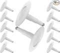Jolux 12-Pack 5/6" Retrofit LED Recessed Lighting,12W=60W,5000K Daylight,800 Lumens,Dimmable Can Lights,Damp Rated,Simple Installation Adjustable Retrofit Downlight,ETL,Bevel Trim