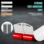 Floor Cord Cover Cavity 0.8"x0.37" Self Adhesive Cord Hider, 3.3FT Low Profile Cable Management, Extension Strip Protector for Wires, Prevent Cable Trips for Offices, Gyms, Exhibitions (White)