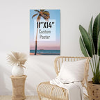 ZXDZSM Personalized Custom Canvas Prints(Unframe,11"X14"): Upload Your Image/Photo - Custom Personalized Photo to Poster Printing, Wall Art Prints ﻿