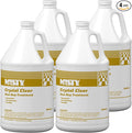 MISTY Crystal Clear Dust Mop Treatment - 1 Gallon (Case of 4) 1003411 - Helps in Removal of Dirt, and Abrasive Matter from Wood, Asphalt, Linoleum, Vinyl, VCT, Rubber, Concrete, and Gym Floors