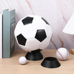 8 PCS Ball Display Rack, Plastic Sport Ball Holder Memorabilia Balls Pedestal Balls Holder Stand Durable Memorabilia Sports Ball-Stand Holders, Ball-Display Stands for Soccer Basketball Football