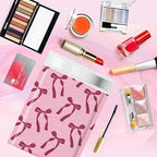 Fuxury Bubble Mailers 4x8 100 Pack, Pink Bows Cute Design Bubble Envelopes Usable Size 4x7",Strong Adhesion Pattern Padded Shipping Envelopes Thick Mailer for Mailing Jewelry, Makeup,Small items