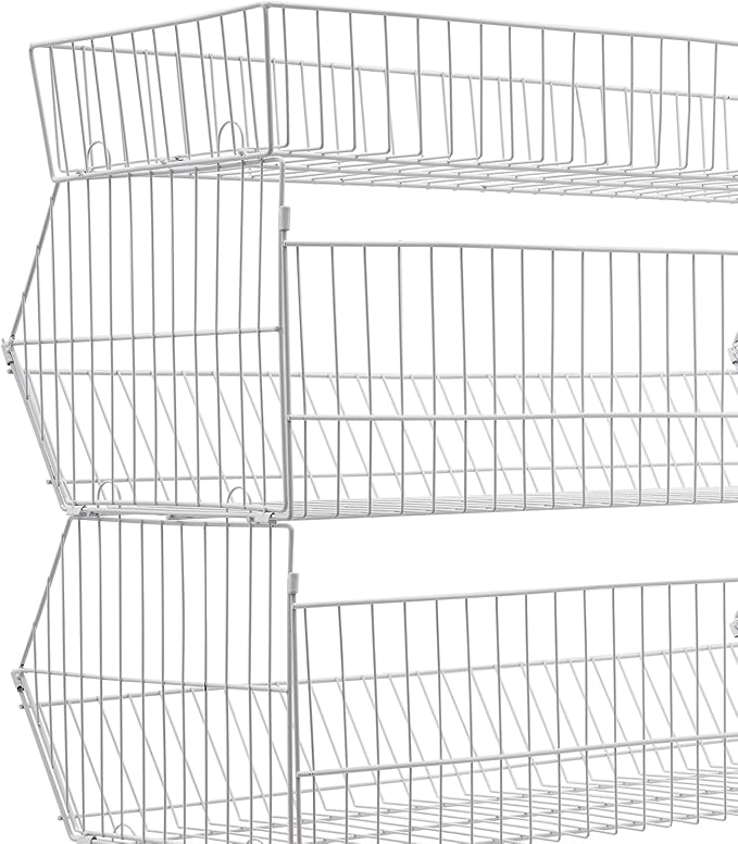 5 Tier Retail Display Rack, Rolling Storage Rack 5 Layers 35.43*16.93*53.54in Metal Display Shelf Fruit Vegetable Snack Basket Storage Supplies for Home Store Market (White, 90*43*136cm)