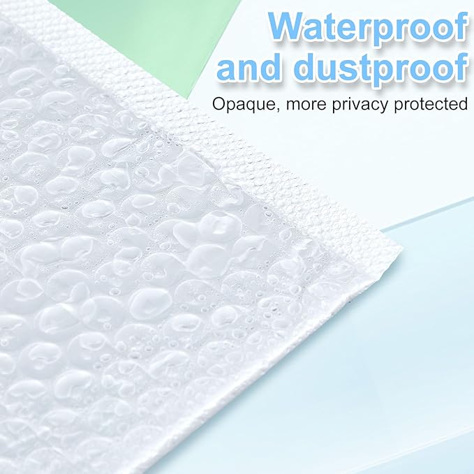 Ireer 20 Pack Extra Large 14 x 19" Bubble Mailers Poly Padded Envelopes Cushioned Mailing Envelopes Bubble Padded Mailers Self Adhesive Waterproof Shipping Bags for Business Christmas Gift Packaging