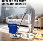 Matthew Cleaning 4.2 Gallon Mop Bucket, Heavy Duty Plastic Cleaning Bucket with Built-in Pour Spout, Mop Holder and Comfort Grip Handle, House and Commercial Cleaning Supplies, Case Pack 12 Pcs Blue