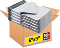 iMBAPrice Poly Mailers 6x9 Inch #1, 500-Pack – Small White Self-Seal Shipping Envelopes, Waterproof Mailing Bags for Small Jewelry, Cosmetics & Business Packing