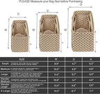 ZTUJO Purse Organizer Insert For Handbags, Silky Touching Bag Organizer Insert With Bottle Holder, Perfect for Speedy, Neverfull, Tote,ONTHEGO,Artsy,Handbag and More (Large, Brown polk dots Beige)