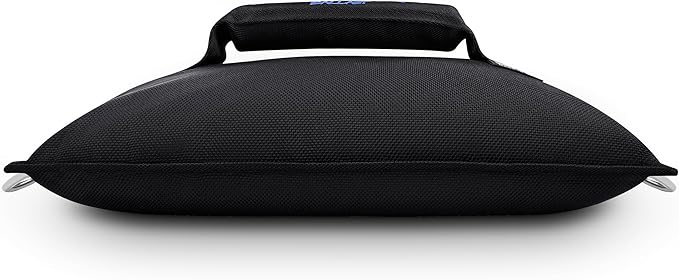 Bag for Wake Surfing, or Wakeboarding, Boat Weight Bags for Boosting Wake, Prefilled With Fine Recycled Steel Shot, Easy to Handle – 5 Year Warranty (Sizes 25lb or 50) (D-Ring, 50 LB)