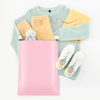 Fuxury Large Poly Mailers 19x24 Inch 500 Pcs, Bulk Shipping Bags for Clothing, Strong Adhesive Shipping Envelopes for Small Business Suppliers,Waterproof Mailers Poly Bags Mailing Envelopes Pink