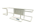 1 Each | Disposable Glove or Tissue Box Holder, Wire Rack, Wall Mounted Universal Box Holders, for Larger Sized Single Boxes, White - 1 Glove Box Holder