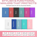 Light Pink Small Poly Bubble Mailers 6x10 inch #0 | Self Seal Padded Envelopes | Cushioned Bubble Mailer | Usable Size 6x9 | WaterProof | Lightweight mailing Shipping Bags | 250 Pack Bulk