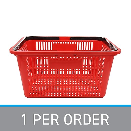 SSWBasics Red Shopping Basket