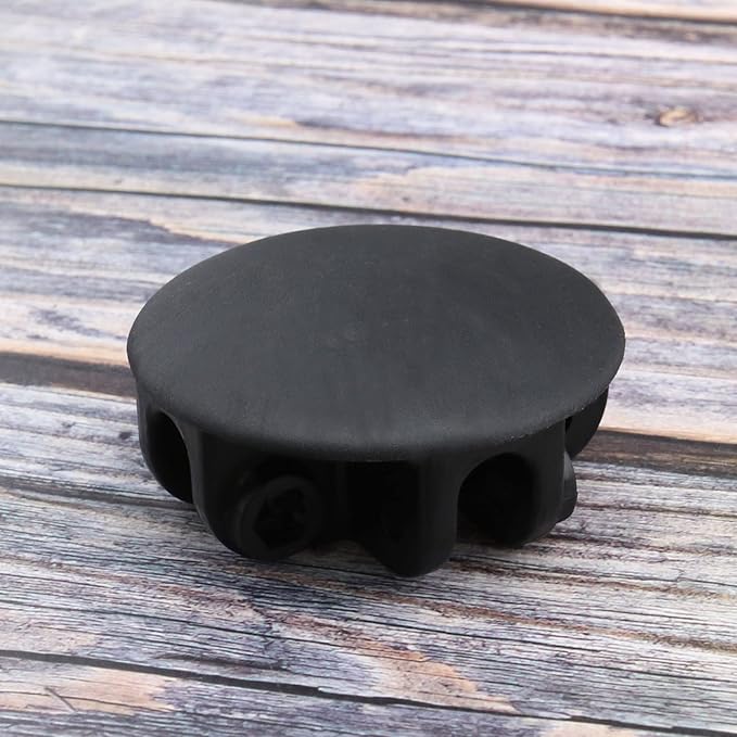 eMagTech 4-Way Roof Centre Bracket Canopy Connector Joint for Gazebo Tent Circular Apex Bracket Gazebo Tent Replacement Accessories Plastic Black