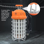 NS 150W LED Temporary Work Light Fixture,5,000K 24250 Lumen Daylight White,IP64 Dust & Waterproof,Portable Hanging Construction Lighting for Jobsite Indoor Outdoor Workshop Location