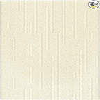 Carpet Tiles Peel and Stick, Self Adhesive Carpet Floor Tile 24" x 24", Off White Soft Padded Flooring Sticker, Home Decor for Bedroom Living Room Office, 10 Tiles per Box