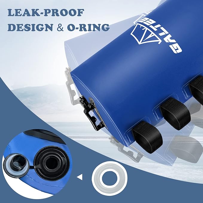 Canopy Water Weights Bag,8 Pack 440LBS Pop Up Tent Water Weights for Legs Heavy Duty Canopy Leg Weights for Pop Up Canopy,Canopies,Tent,Gazebo,Blue,25L/PC