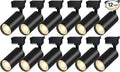 Ultra-Bright H Type Track Lighting Heads (No Track Rails), Energy-Saving 12PCS 4000K Natural White 20W 2400lm for Accent Lighting, Dimmable LED Track Lighting Ceiling Spotlight Fixture