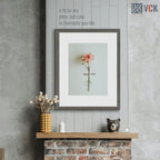 VCK 22x28 Frame Set of 5, Gray Solid Wood Poster Picture Frame, Exclusive Wood Grain, Wall Gallery Frame