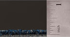 Mohawk Elite 12" x 36" Heathered Loop Glue Down or Floating Installation Carpet Tiles with Cushioned Backing in Color Azure Knight