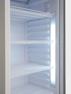 KoolMore KM-MDR-1GD-12CWH 24 in. One-Door Commercial Merchandiser Refrigerator in White,12 cu. ft. ETL Listed for Safety and Sanitation