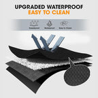 Walking Pad Mat for Carpet, Treamill Mat for Hardwood Floors, High Density, 1/4 Thickness, Folable, Floor Protection Mats for Bike, Elliptical, Treadmill
