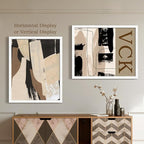 VCK 24x30 Poster Frame Set of 5 - White, Textured Exclusive Solid Wood Picture Frames with Polished Plexiglass, Wall Hanging