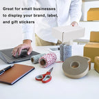 MEBRUDY 6x4x2 Inches Shipping Boxes Pack of 50, Small Corrugated Cardboard Box for Mailing Mailer Packing, White