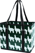 BeeGreen Large Waterproof Reusable Bags Christmas Heavy Duty Shopping Tote for Groceries Pool Gift with Webbing Handles