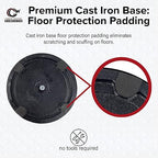 Montour Line MI650 Set of 2 Retractable Belt Barrier Stanchion, Cast Iron Base, Polished Brass Post (16 ft Black and Yellow Diagonal Belt)