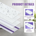 40 Count for Wet Pads Refill & for Wet Jet Refill, Disposable Wet Jet Refills for Wet Jet, All-Floor Cleaning Pads Safe for Hardwood