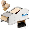 Water-Activated Tape Dispenser, Manual Width-Adjustable Kraft Gum Tape Dispenser for 0.98-3.54" Wide Tape, All-Body Steel Packing Tape Dispenser, Stable and Durable