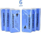 Super Absorbent Sponge Durable Stuff PVA Sponge Box High Water Absorbability Use in Car Boat Kayak After Shower Pick up Liquid Like Vacuum Cleaning Supplies (6 Blue Suction Sponges/Saver Pack)