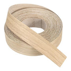 PATIKIL White Oak Edge Banding, 1 1/2 in x 49.2 ft Wood Veneer Tape, Pre-glued Flexible