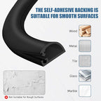 Silicone Wall Wire Hider, Side Open Wire Covers for Cords on Wall, 20FT Self-Adhesive Flexible Cord Hider for Mounted TV, Home Office, Cavity 0.63" W x 0.31" H