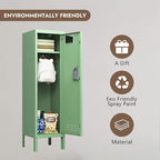 Metal Kids Locker,Metal Cabinet Storage Lockers,Lockable for Employees with Door,54" Height Steel Locker,Lockable Steel Locker for Children's Room, Playroom, School,Gym